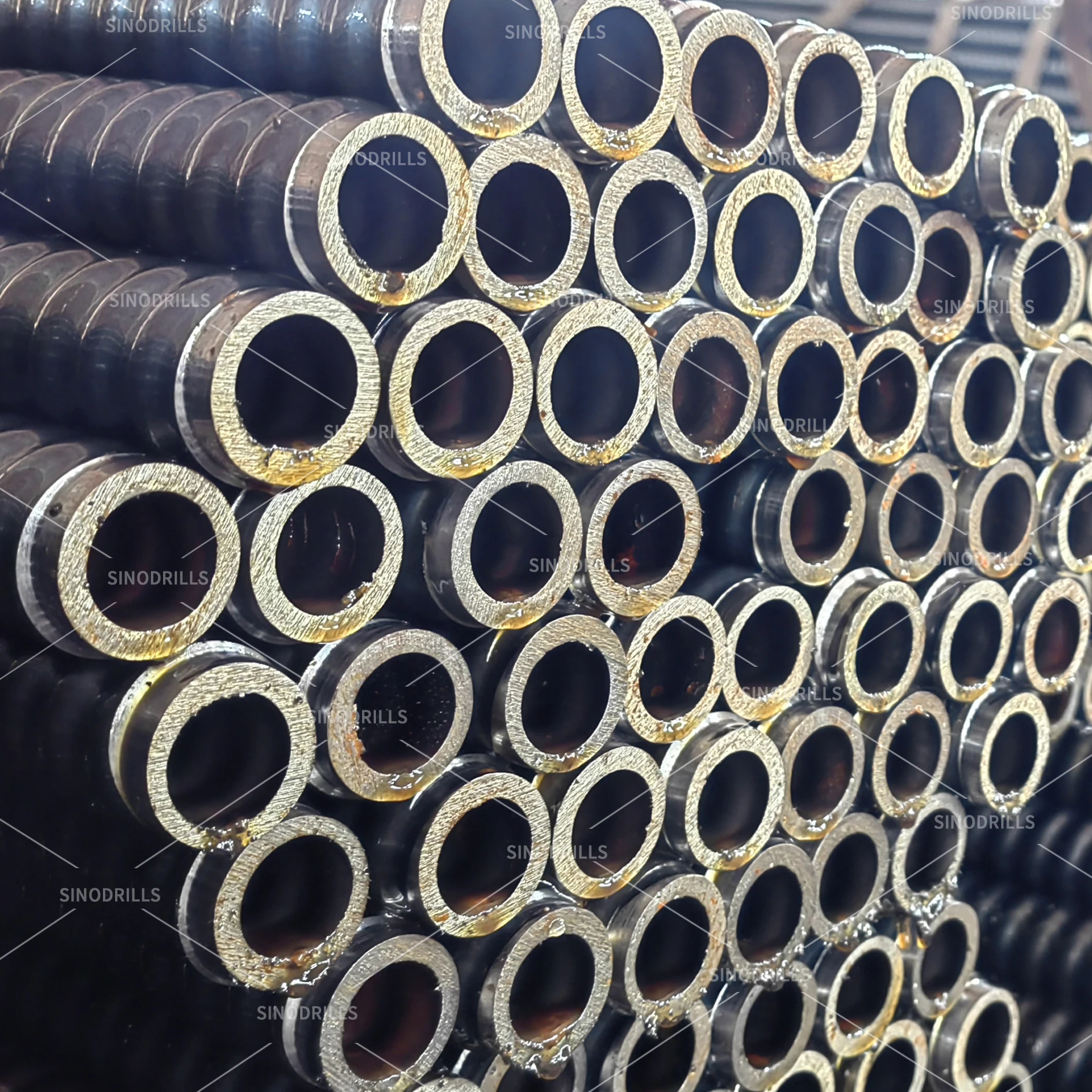 SINODRILLS SDA Self Drilling Bar R38 R51 Micropile Mini Pile Anchor Rod Expansion Shell Rock Bolt