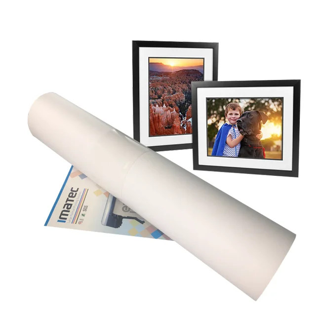 Wholesale Wide Format Poster Printing Waterproof White 108gsm Matte Coated Inkjet Paper