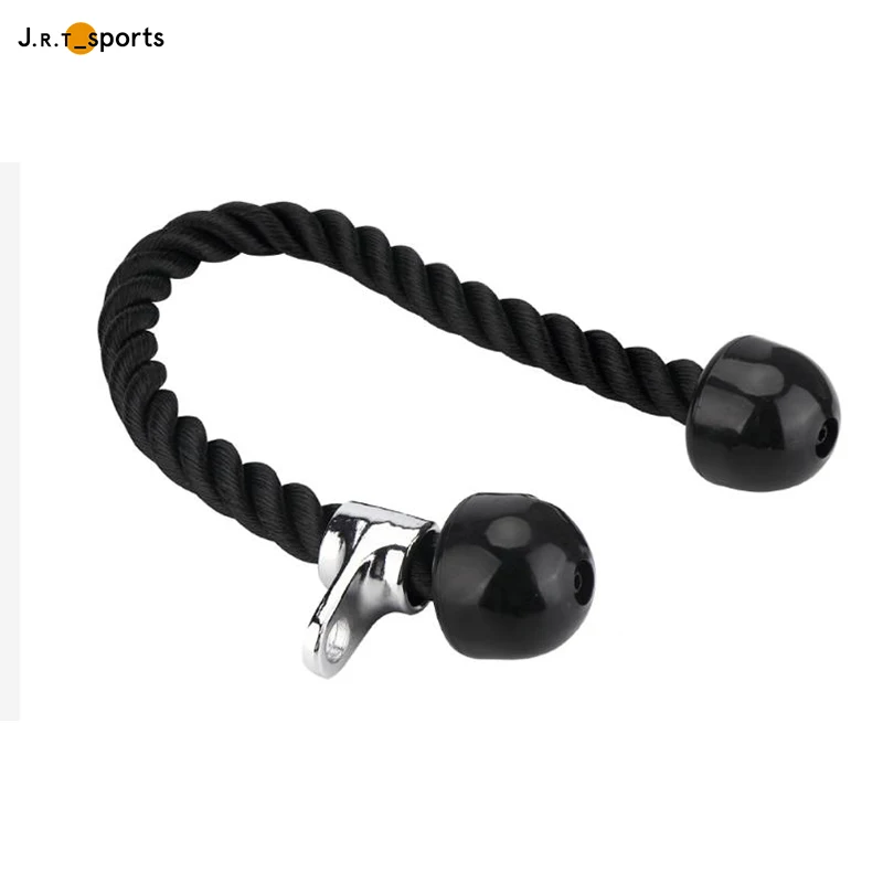Universal Pull Cable Attachment Nylon Steel Crunch Grip Tricep Rope