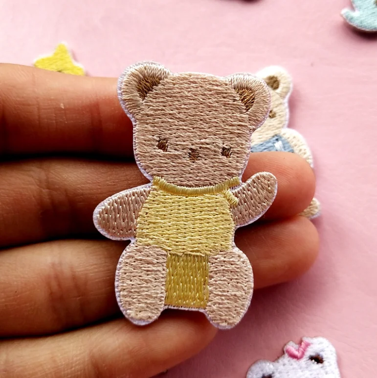 Jeans Designs Custom Foods Embroidery Patches Hand account Embroidery Patterns for notebook wallet garment accessories emblem