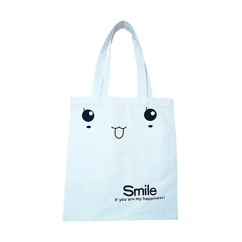 Wholesale woven shopping canvas tote bags accept custom logo cotton fabric, cotton woven portable shopping cosmetics bag