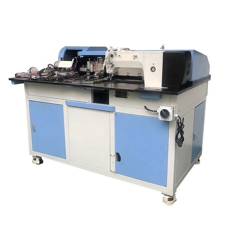 Automatic jeans patch pocket welting sewing machine pocket setter