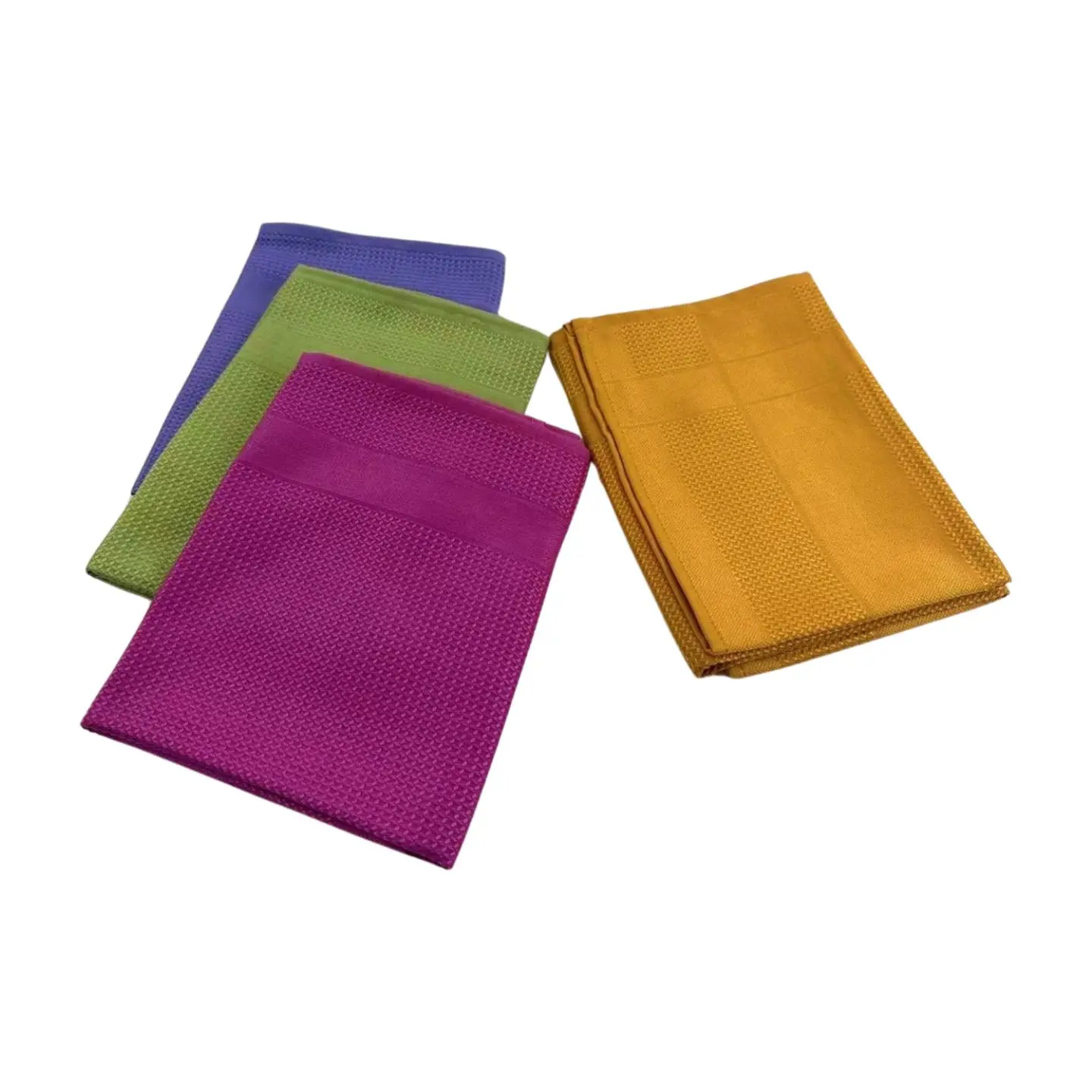 Wholesale Price Quick Dry Car Washing Towels Skin-Friendly Microfiber Waffle Weave Towel For Kitchen Cleaning