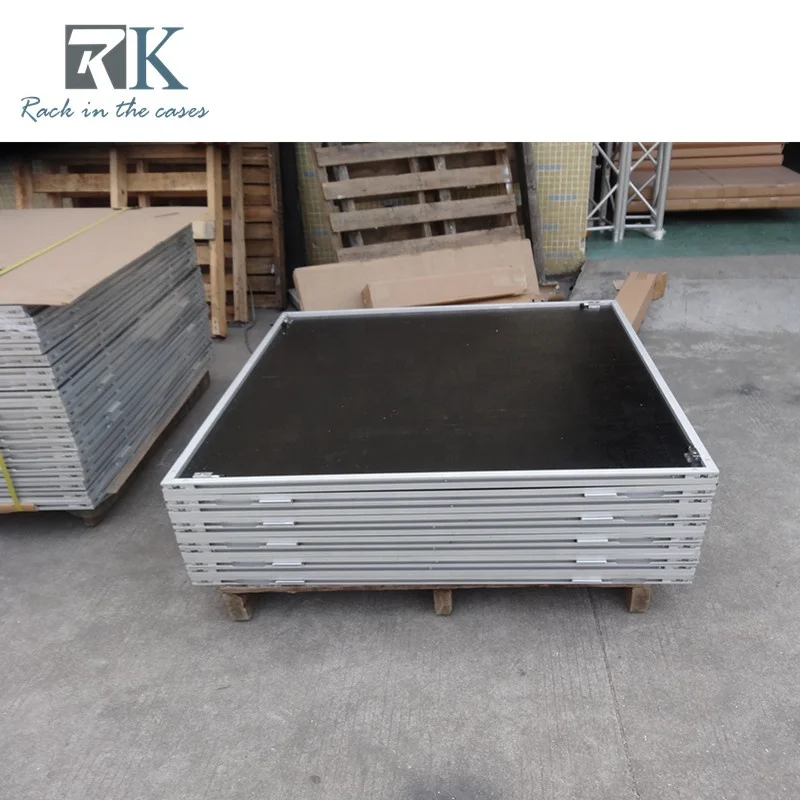 Aluminum event stage platform mobile dance stage non-slip industrial