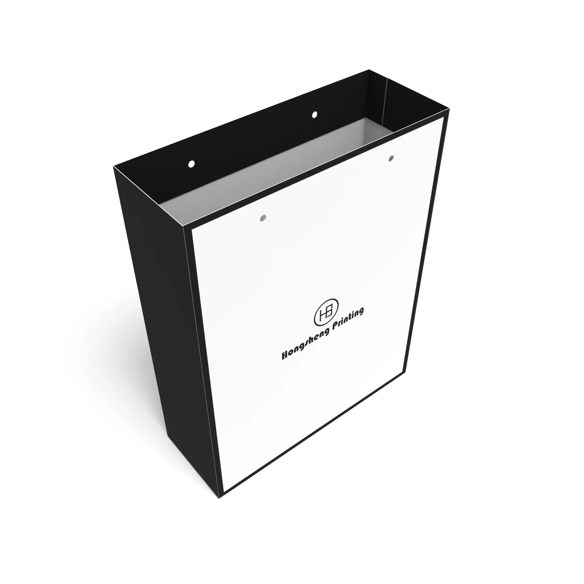 Professional Factory Logo Trolley Large Plastic Bag Custom Logo Printing Retail Shopping Bags