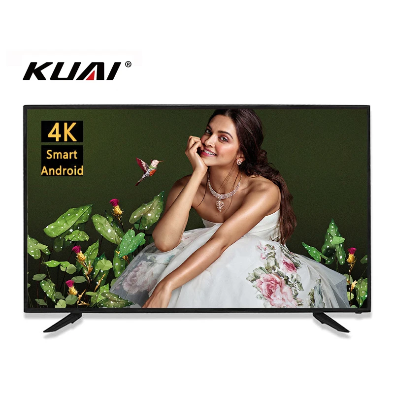 KUAI Cheap Price 50nch 65 inch Smart Tv 4K UHD Television Set Dvb-t2 Televisores DLED TV / LED TV / LCD TV