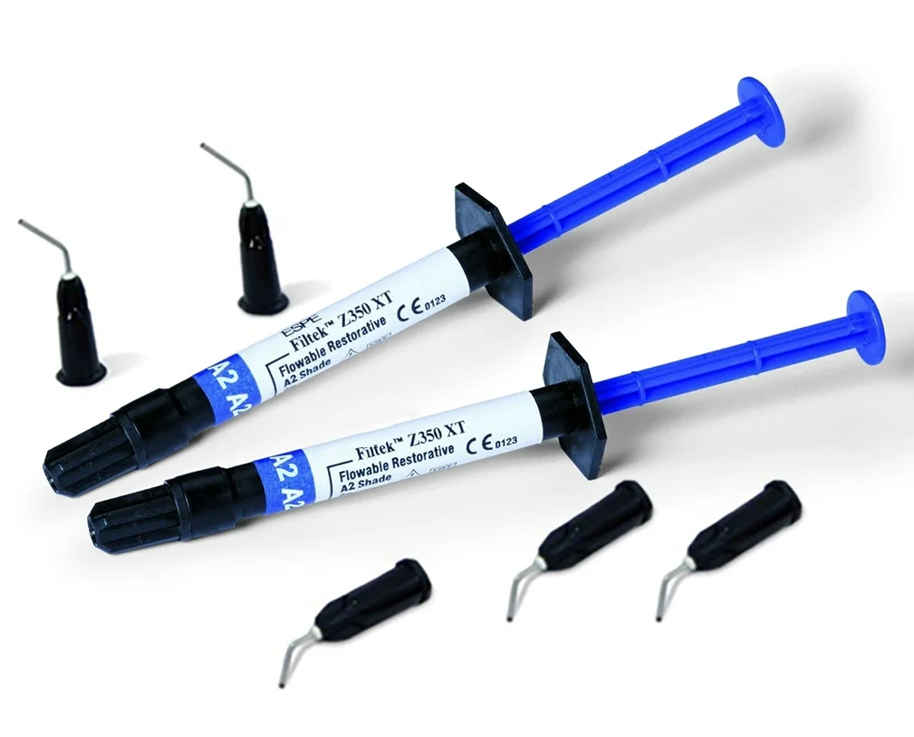 SJ Dental Composite Resin Material Brand Flowable Z350xt 2 *2g Syringe Dental Composite For Teeth Fixing