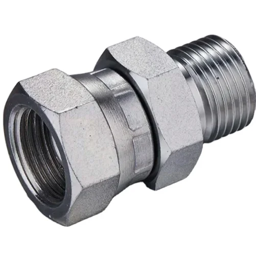 Hydraulic Hose Fitting - BSPP MALE THREAD 60 SEAT or CONE WITH ORING SEALING/BBSP FEMALE /2B