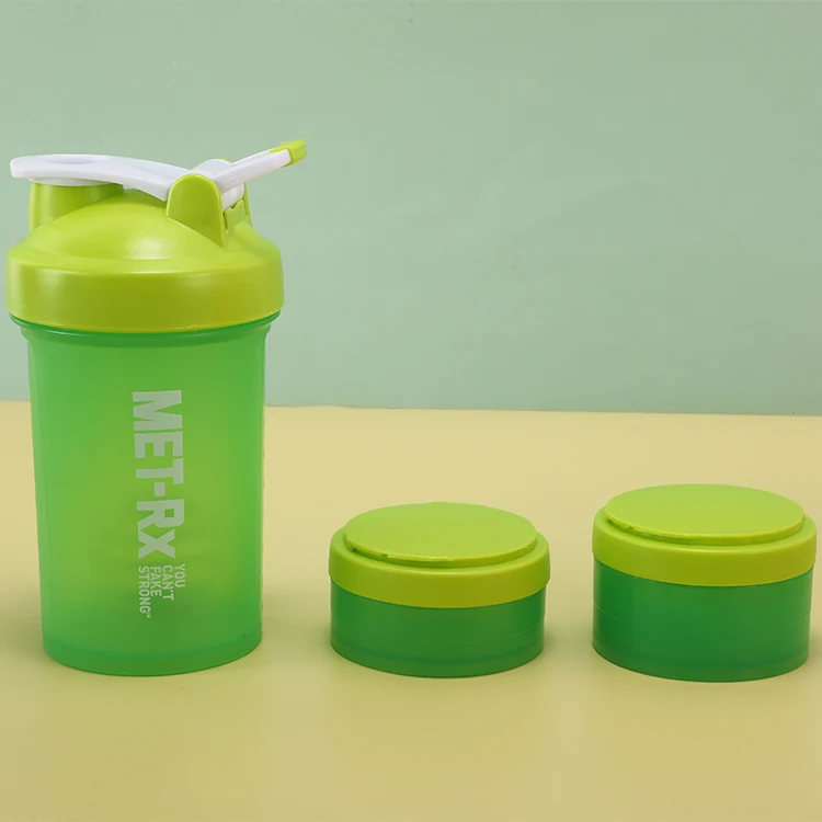 Win Promo High Quality Fitness Protein Gym BPA Free Plastic Shaker Cup Protein Blender Mixer Bottle With Pill Box