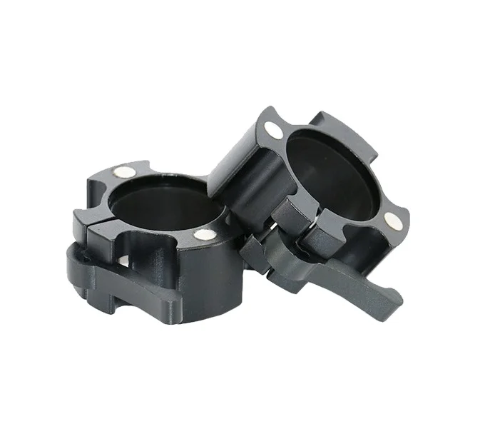 Аксессуары для фитнеса, замок для тяжелой атлетики, зажимы для штанги, алюминиевые зажимы для воротника штанги