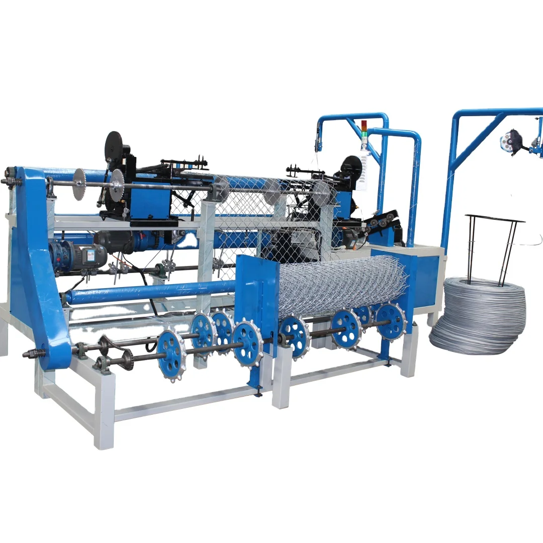 Automatic chain link fence making machine for sale