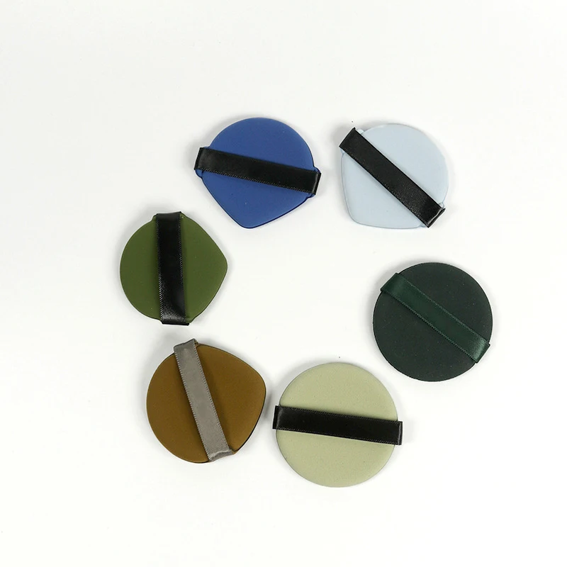 Fashion hot selling eco friendly mini luxury top selling high quality custom fluffy powder puff