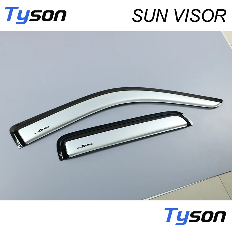 Фабрика высокое качество шин для грузовых автомобилей аксессуары 4x4 грузовик пикап дождь солнцезащитный козырек окон для D-MAX