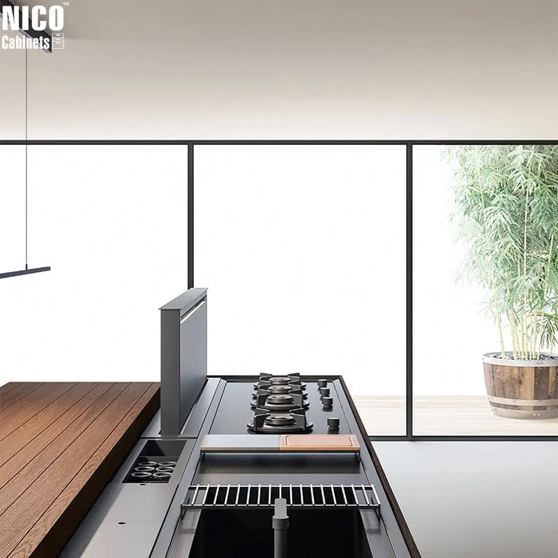 Welbom Custom Made Solid Wood Designs Modern Luxury Aluminium Kitchen Cabinets