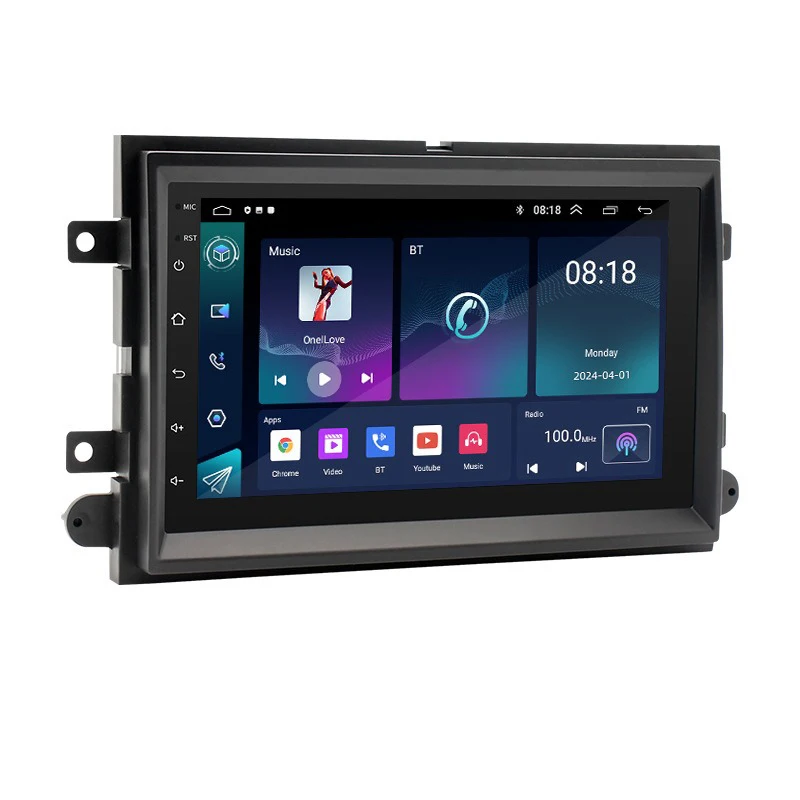 Универсальный 7-дюймовый Android навигатор MP5 плеер CarPlay Ford F150 все-в-одном подголовник Телевизор с разрешением 4K USB соединение 6 месяцев