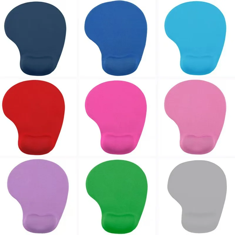 Manufacture Supplier Personalized Cheap Custom Logo Comfort Wrist Rest Support Premium-Textured Mouse Pad Mat With Waterproof