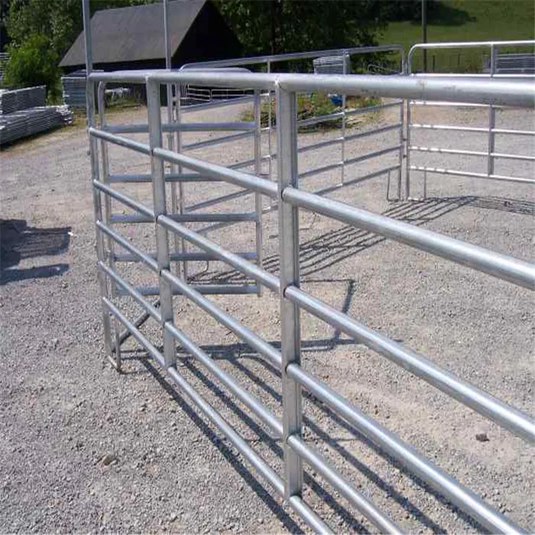 Portable Galvanized Cattle Yard Horse Fence Panel Livestock Panels