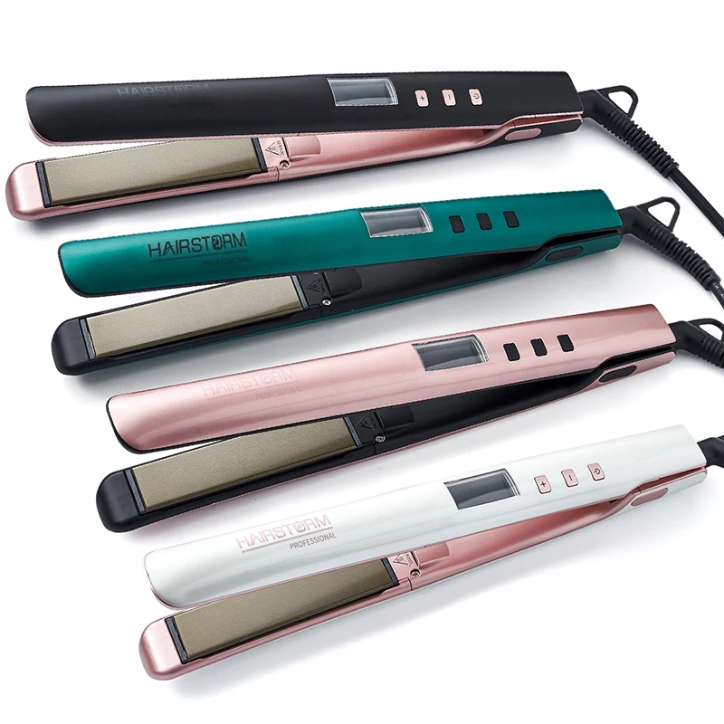 Professional copper metal Hair Straightening Comb brush Hot Electric Hair Straightener comb for hair bling hot comb