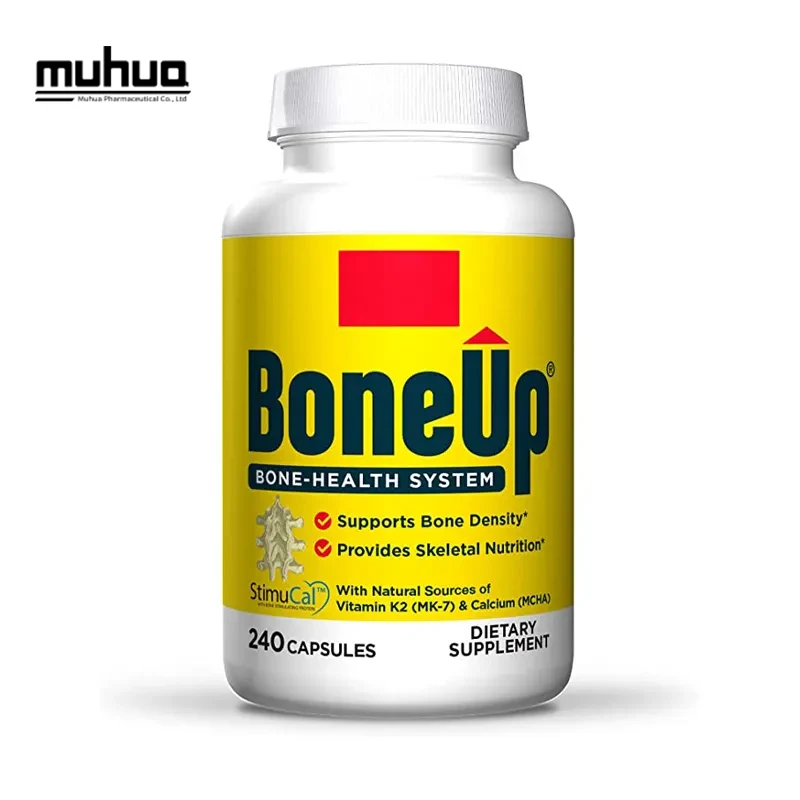 Customized OEM supplement the elderly production of calcium strengthening bone health exercise micronutrient capsules