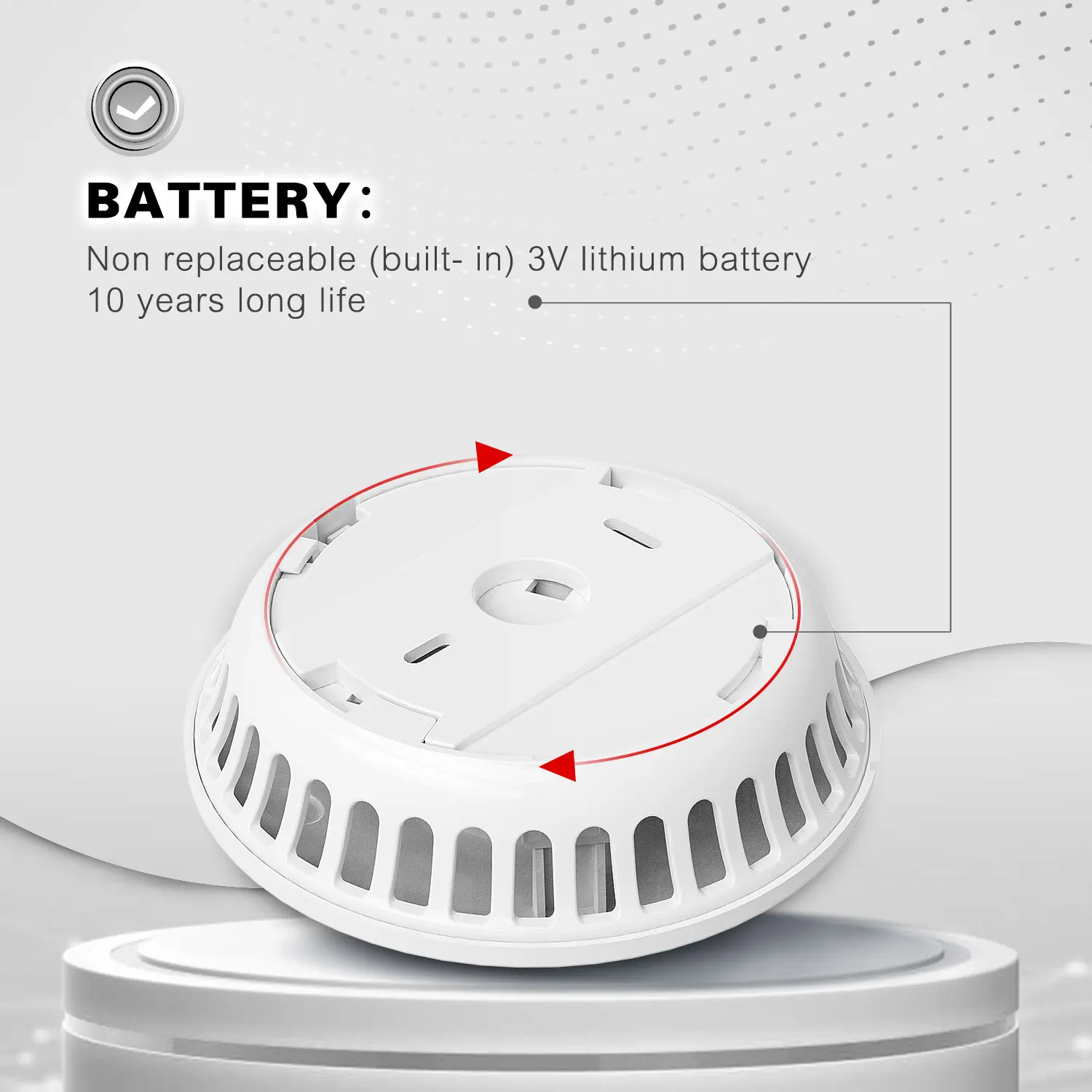 Manufacture INTERTEK approved GS592 combined Smoke and Heat detector with Microprocessor