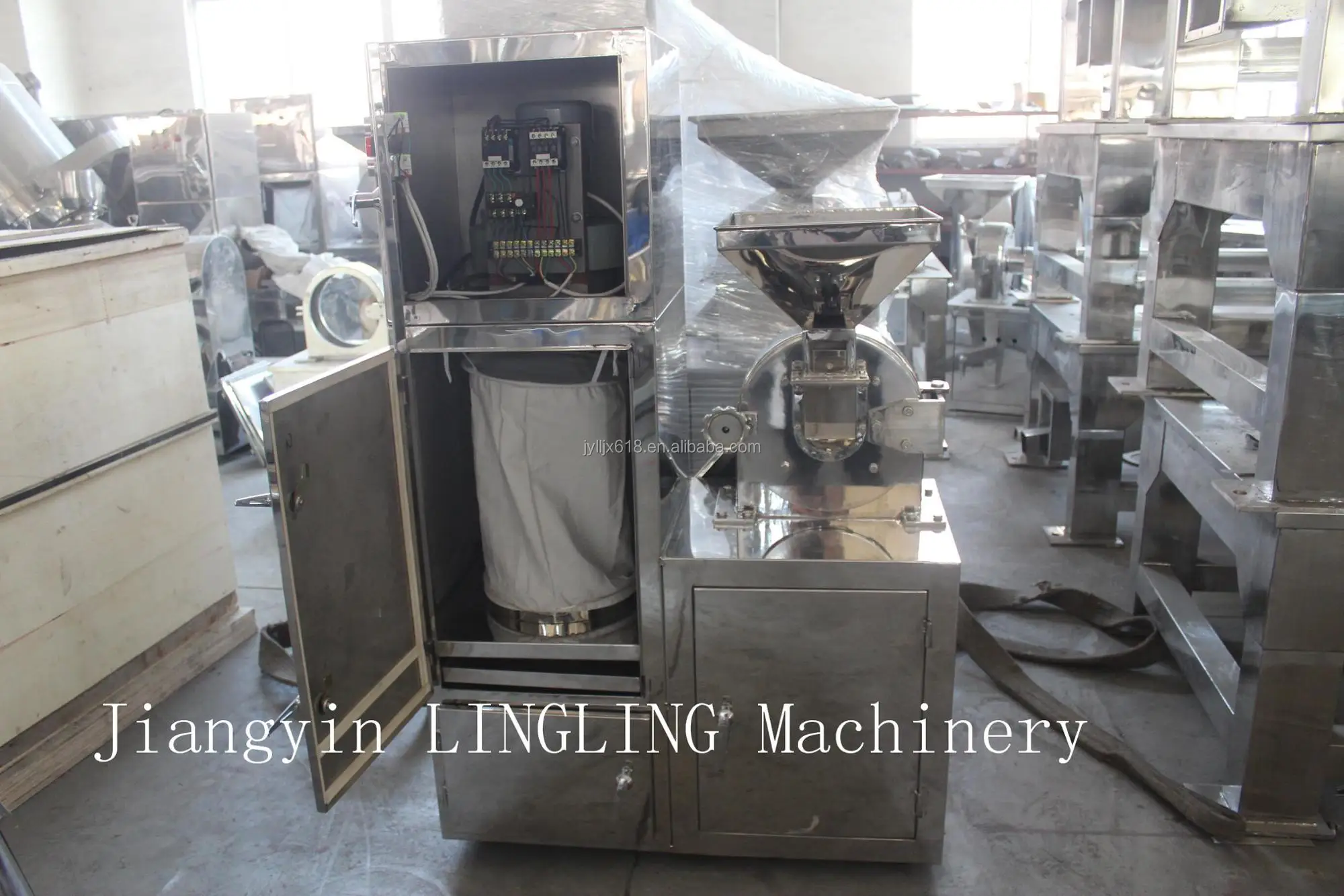 Small cocoa grinder/cocoa powder making process machine with CE