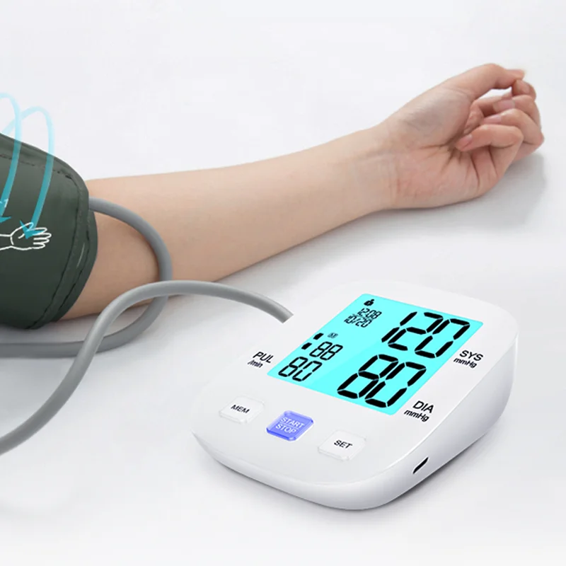 Best sale Electronic Household Digital blood pressure monitor Electronic BP Monitor Automatic Sphygmomanometer With Voice