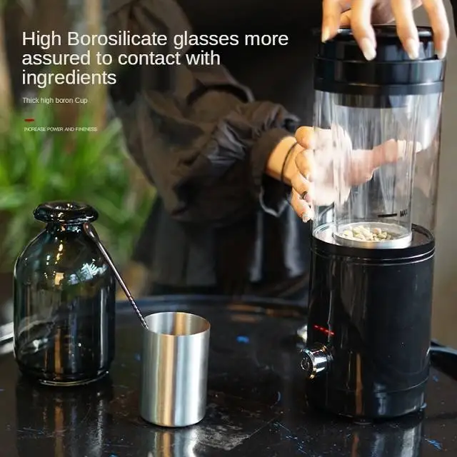 100v Sample House Home Temperature Control Small Batch Production 500g 1kg Rosters Roasted Roaster Cocoa Coffee Beans