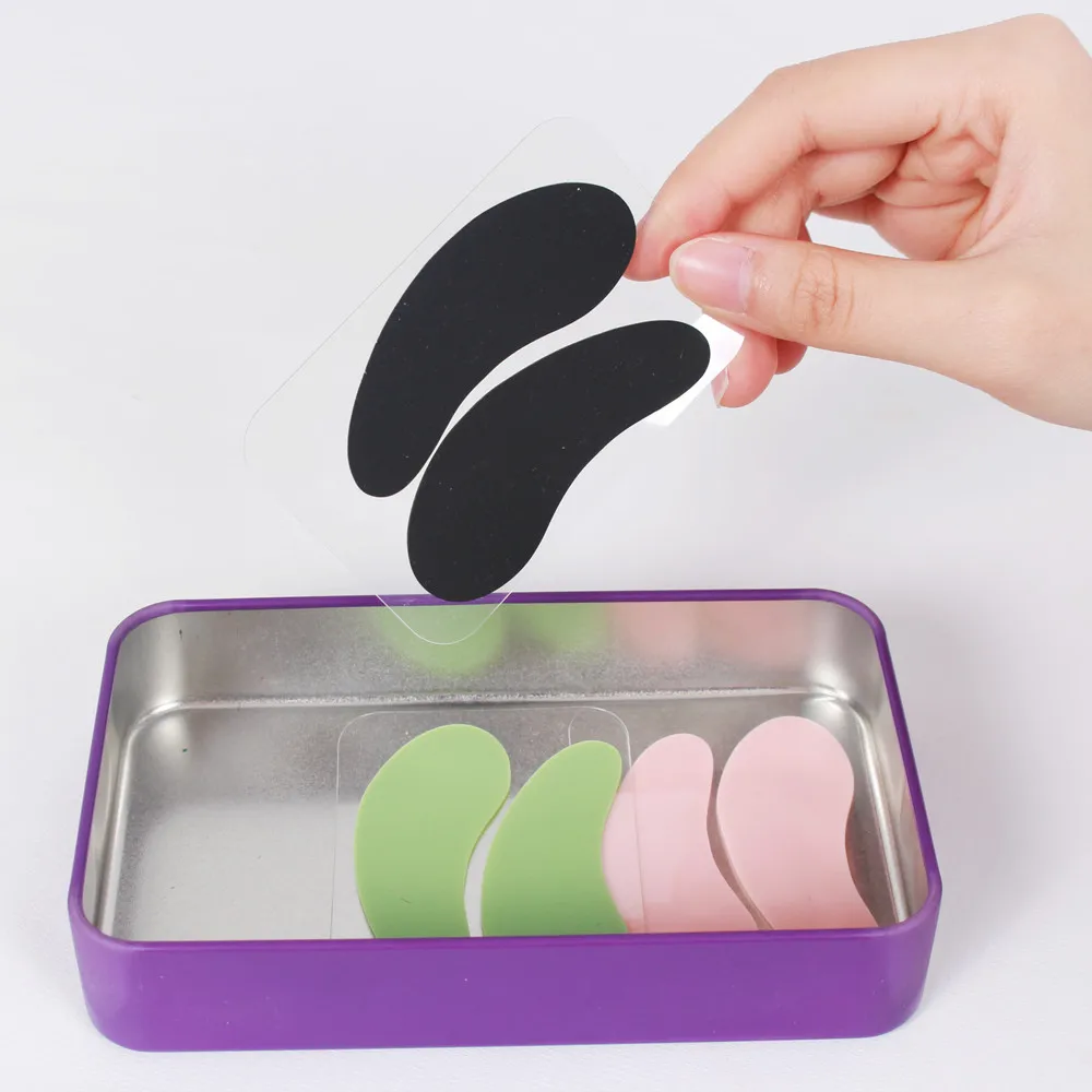 Food Grade Customize Cooling Gel Anti Wrinkle Eye Mask Reusable Under Silicone Eye Pads