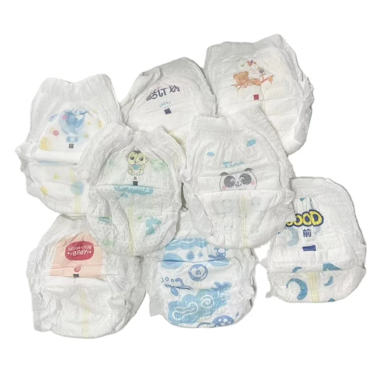 Fralda Descartavel Couche Jetables Pour Bebe En Gros Daipers Para Test Disposable A Grade Kids Diaper Pants Baby Diaper Daipers