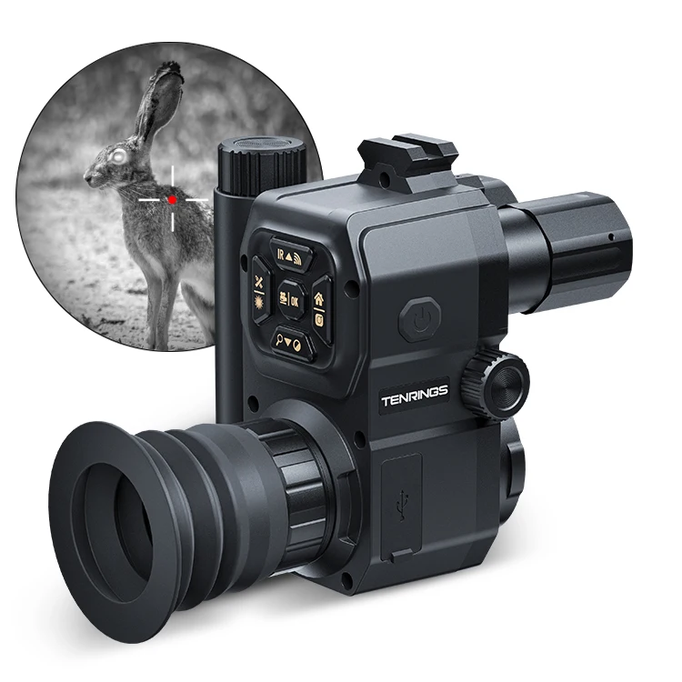 Ten Rings 1080P 1-5X Digital Night Vision scope hunting night vision clip-on for Hunter