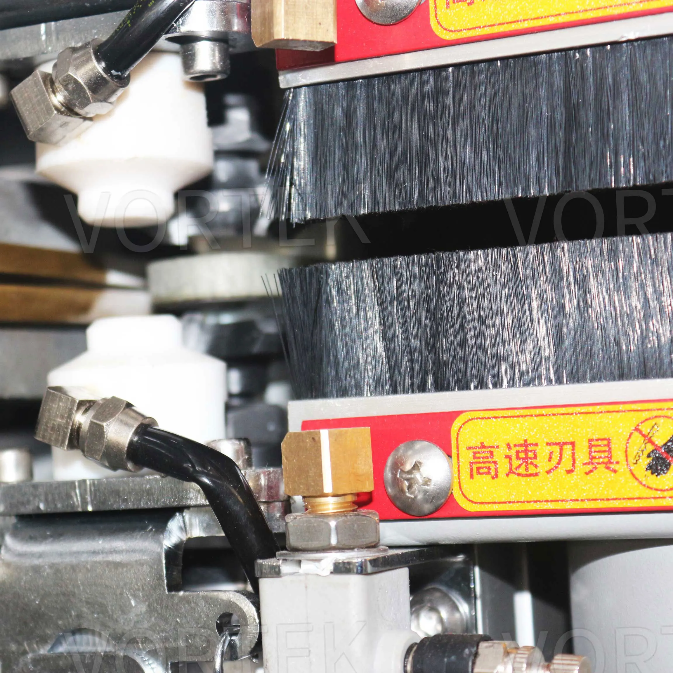 KN-620-3 Woodworking Full Automatic Folding Arm Edge Bonder Straight Line Curved Edge Banding Machine With Trimmer