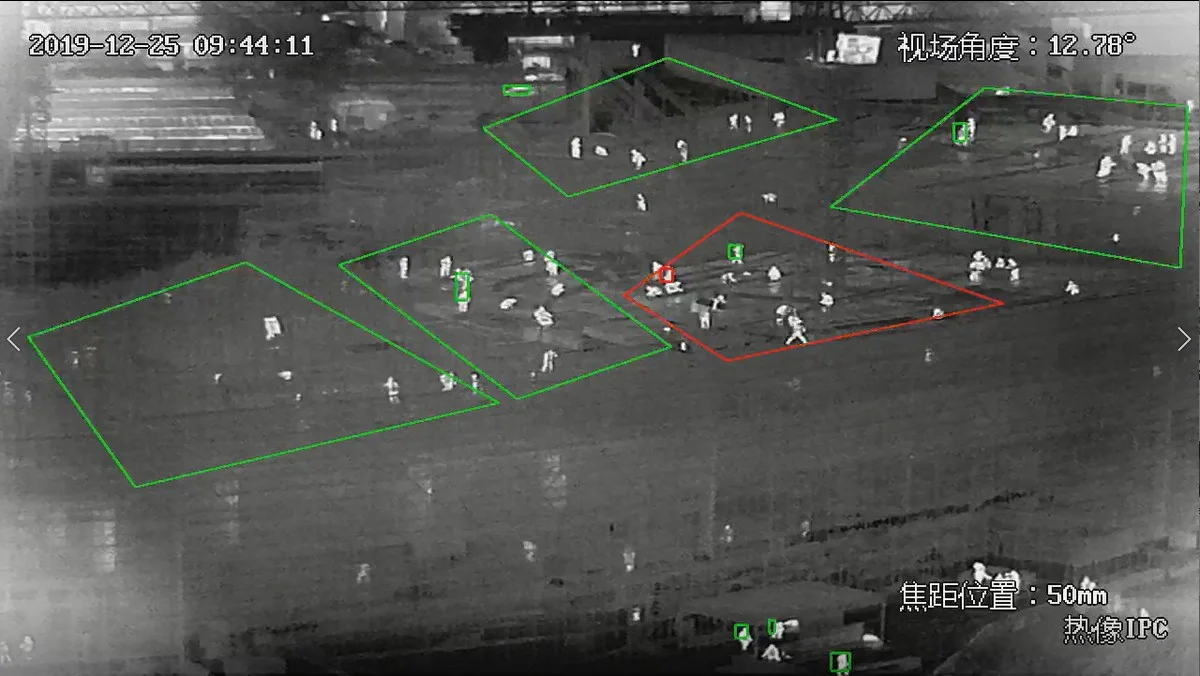 Hope-Wish PTZ camera fire detection 640x512 thermal ip camera long range security camera