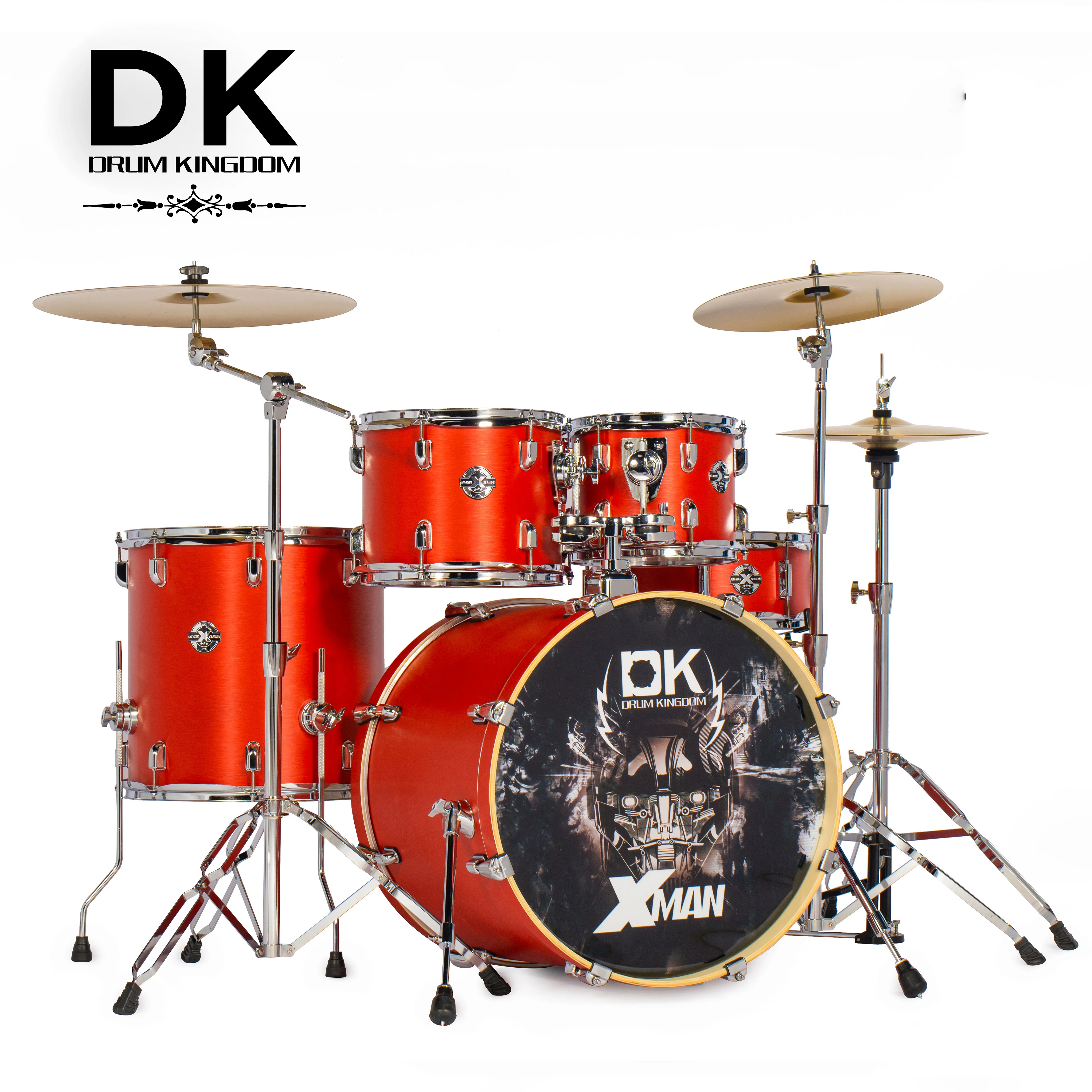 Wholesale Manufacturer Musical Instrument bateria acoustic instrument Customize drum set professional