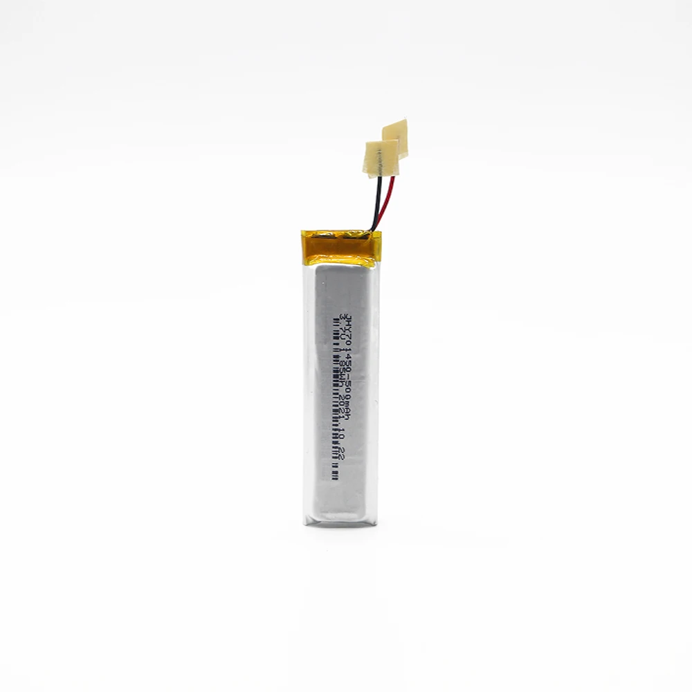 Best sale JHY lifepo4 701450 3.7v 500mAh lithium ion battery for speaker box