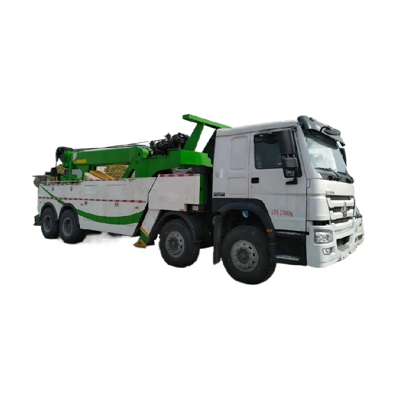 12 Wheelers 30t 40t 50t 360 Degree Rotator Tow truck Wrecker for Road Rescue sale in Grenada