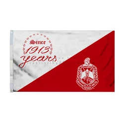 20 Designs  3x5ft DST 1913 Sorority Single Sided Digital Printing Banner Flag with 2 Grommets DESIGN 13