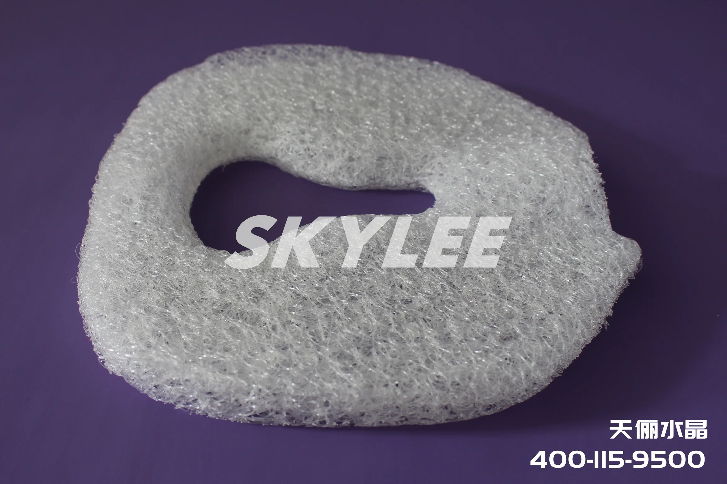 Skylee wholesale air weave washable POE polymer vermicelli 4D air fiber seat cushion for hospital medical care