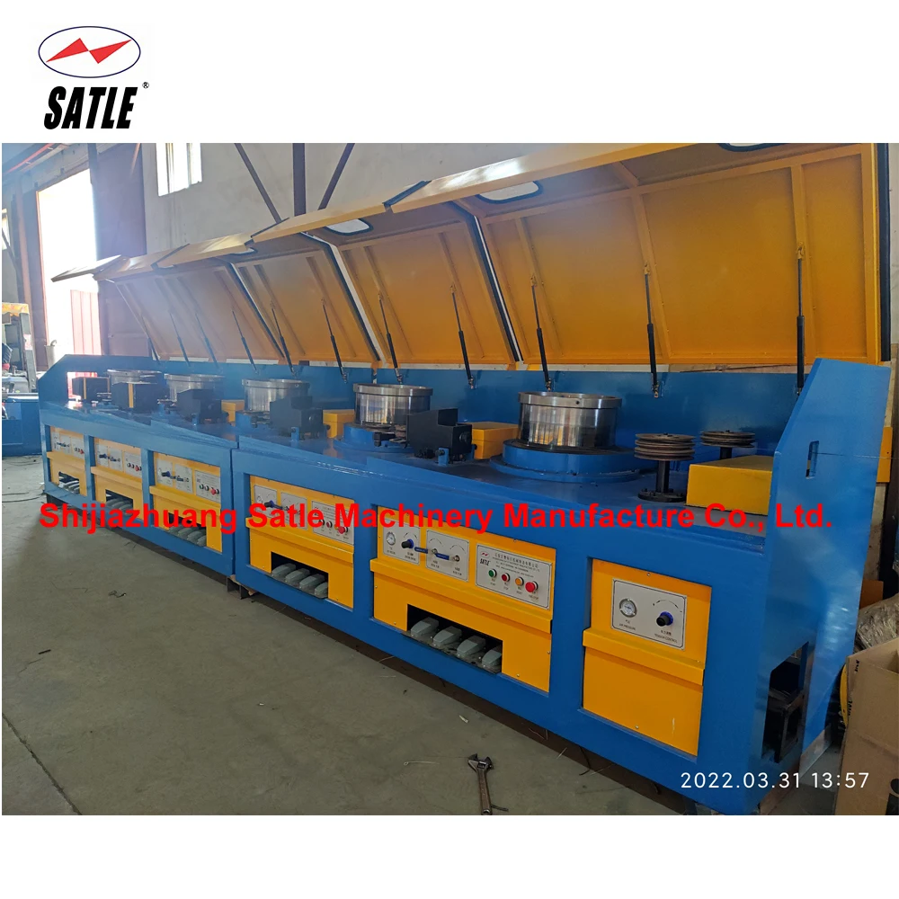 Factory Direct Supply Top Grade Siemens PLC Steel Wire Drawing Machine