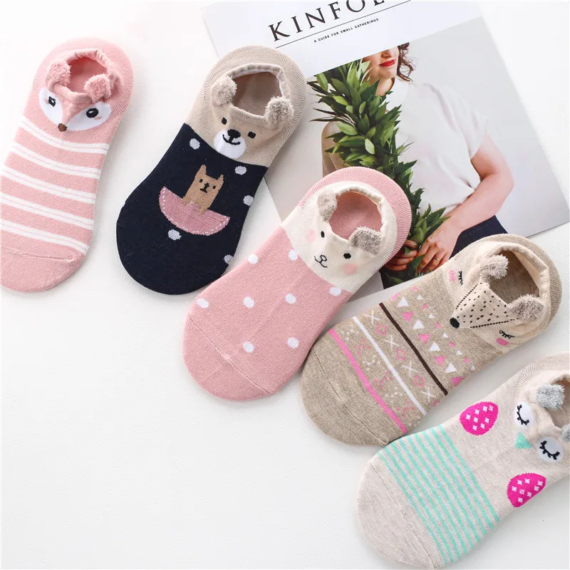 classic business grid large invisible women socks adult size women invisible stocking Small Ear Low Top Shallow Mouth Boat Socks