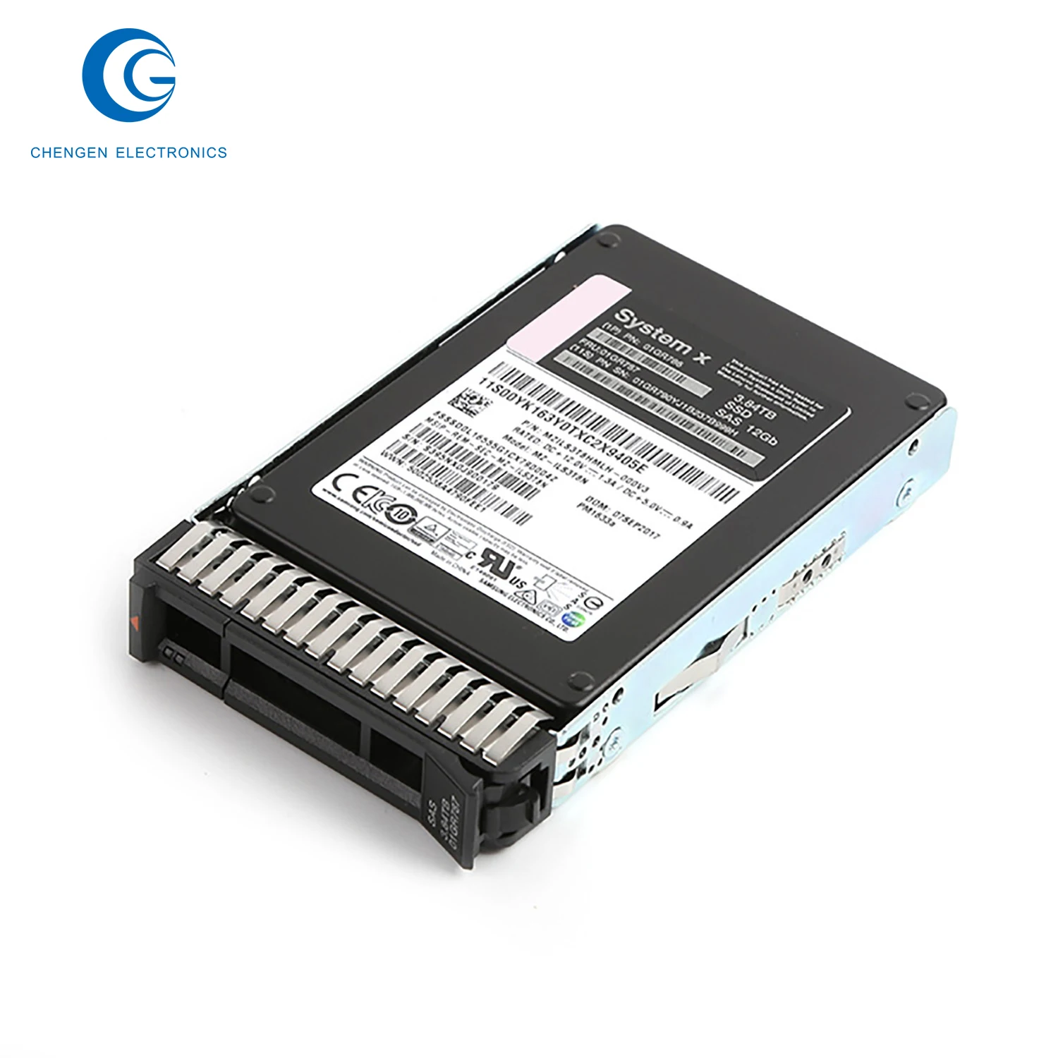 Жесткий диск для хранения 01GR786 01GR787 PM1633A 3 84 ТБ SAS 12 Гб серверный SSD LENOVO