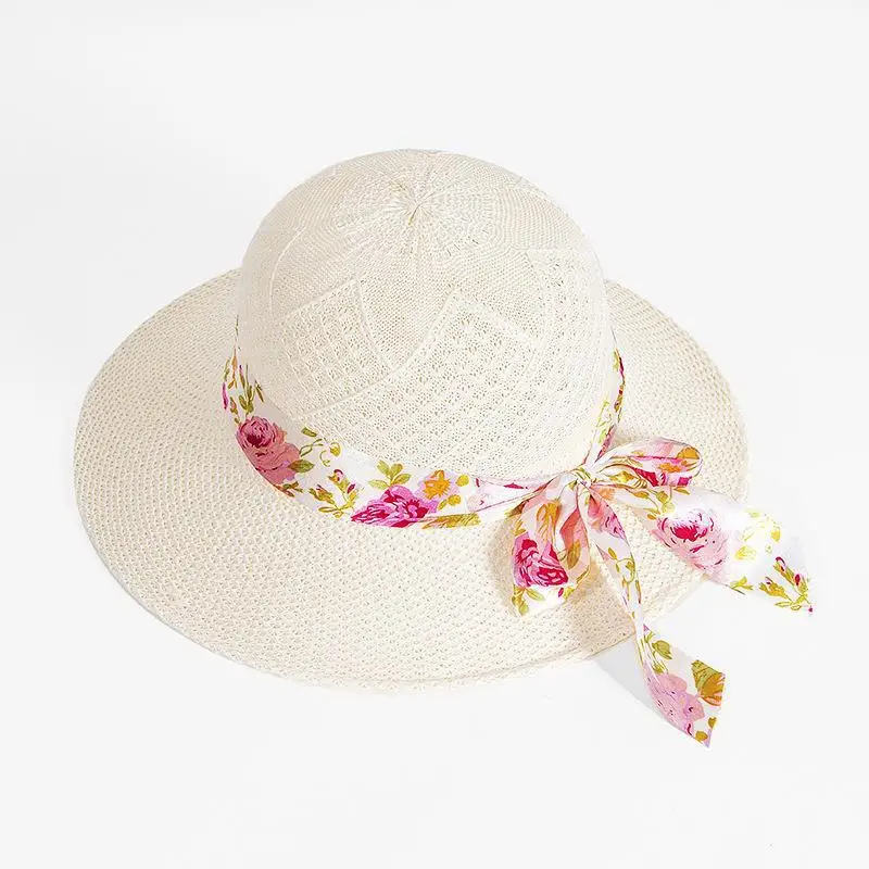 Wholesale straw hat supplier beach hats for women summer straw customized summer hat