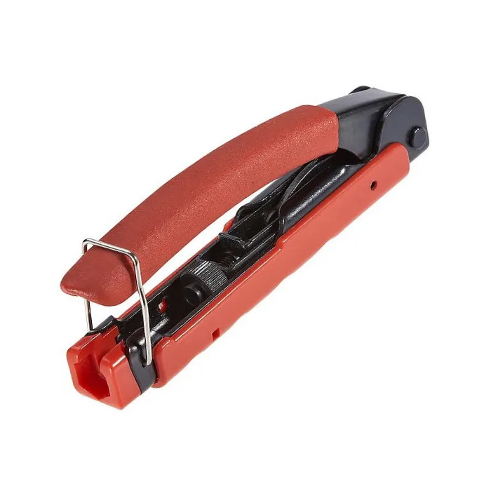 BNC RG59 RG6 Crimper Crimping Tool Cutter Stripper Punch Down Hand Tool Lan Coaxial Telephone Fiber Optic Cable Wire Tester