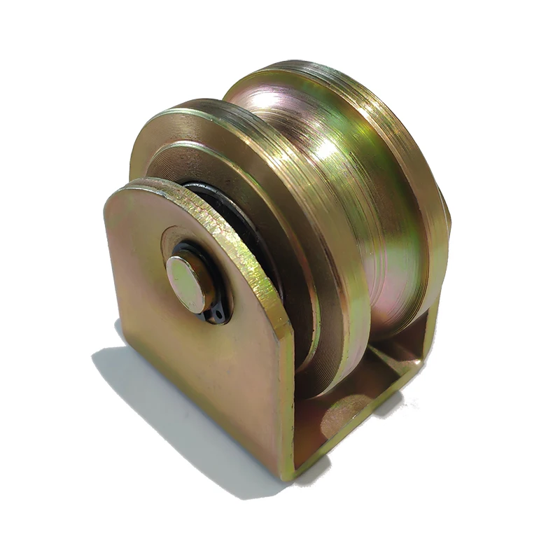 Sliding Door Pulley Roller Groove Wheel Sliding Gate Pulley Wheel Roller Grooved Wheel