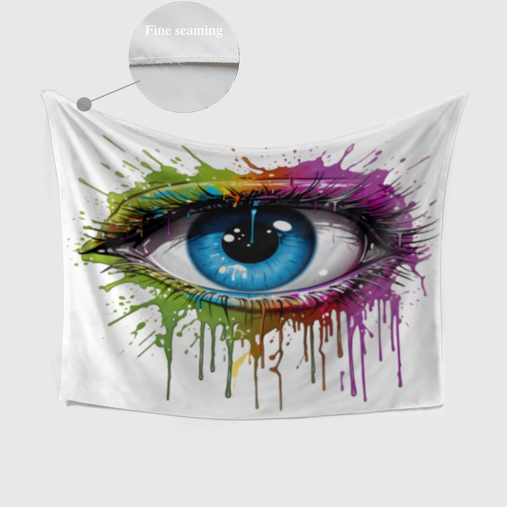 eye of the devil Custom pattern and size Wholesale Hot Sale Wall Tapestry for Bedroom Custom Printed 100% Polyester Tapestry