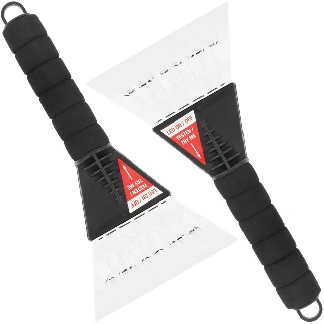 Hot Sales Plastic Window Car Ice Scraper With LED Light