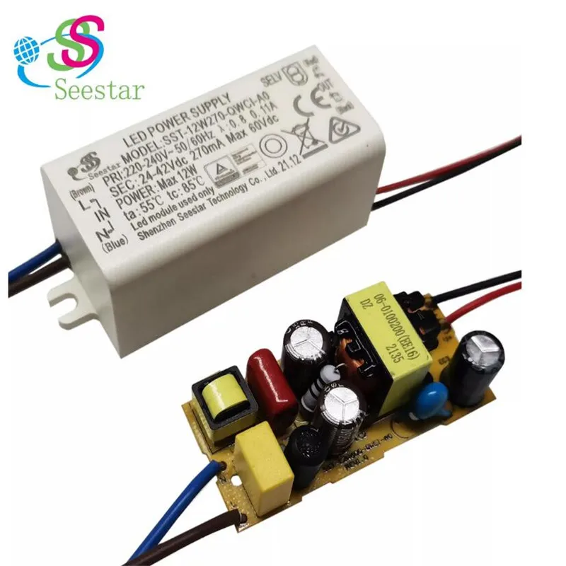 Seestar 8-12W  wall light with new ERP tuv CB SAA flicker free led driver