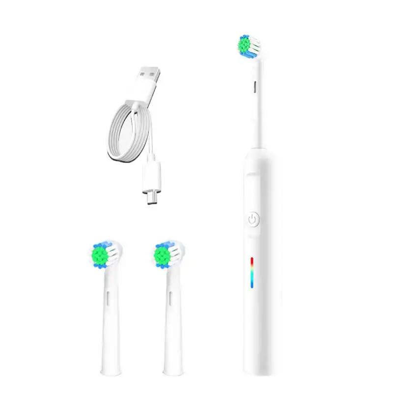OEM Rotary Adult Sensor Round Head Dupont Bristle Waterproof Portable Travel Sonic Electric Toothbrush