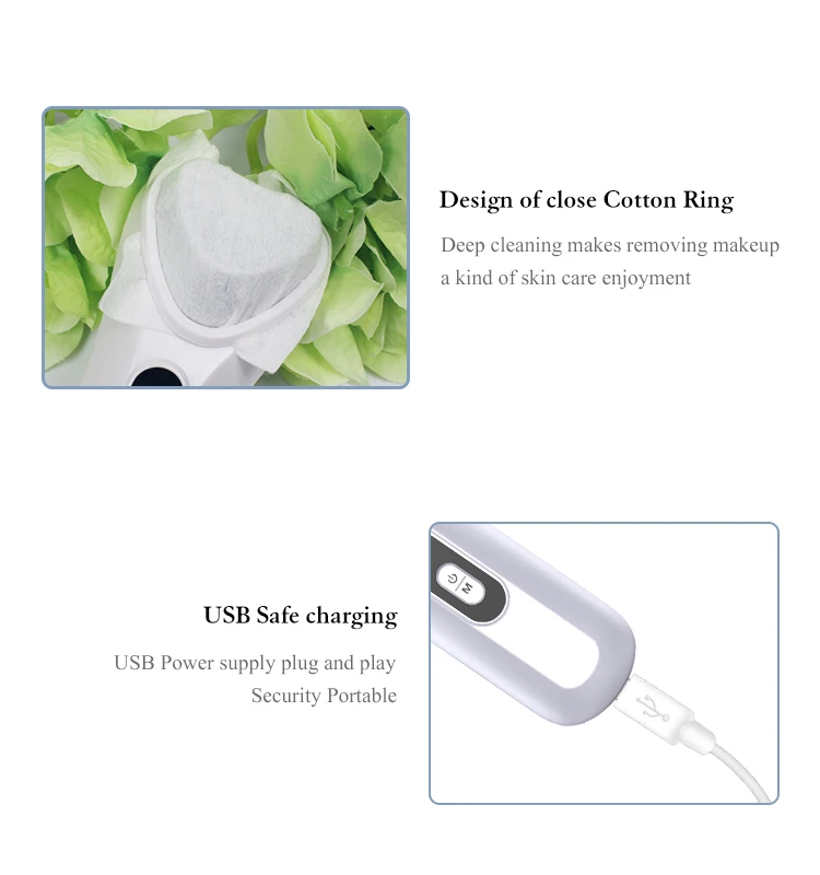 Deep Nourish Import Warm Export Ion Facial Clean Massager for Gift