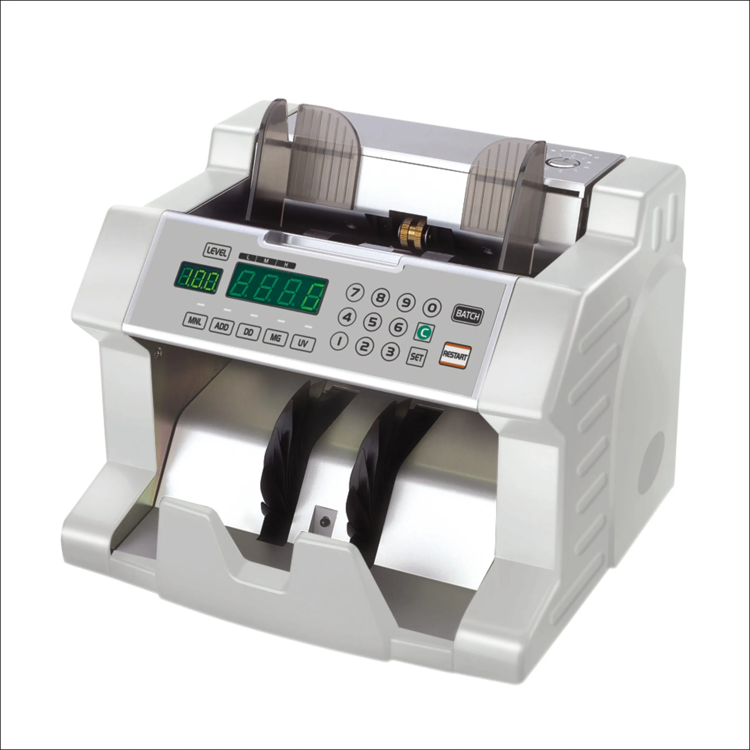 Best Quality Mix Denomination Currency Counter Money Detector Loading Cash Bill Counters With UV
