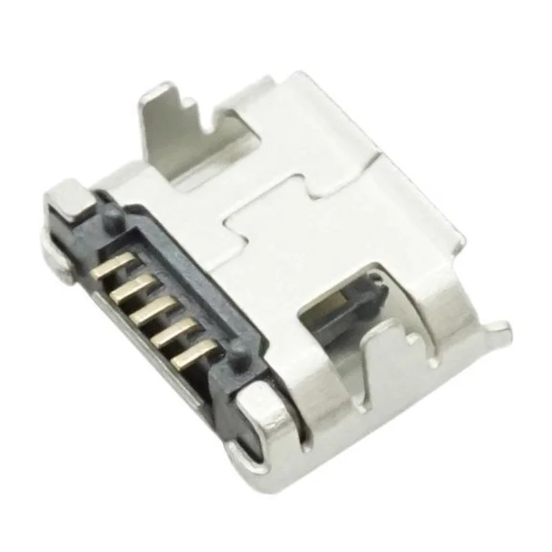 Кабель с разъемом микро-usb типа B гнездо 5 Pin SMD SMT